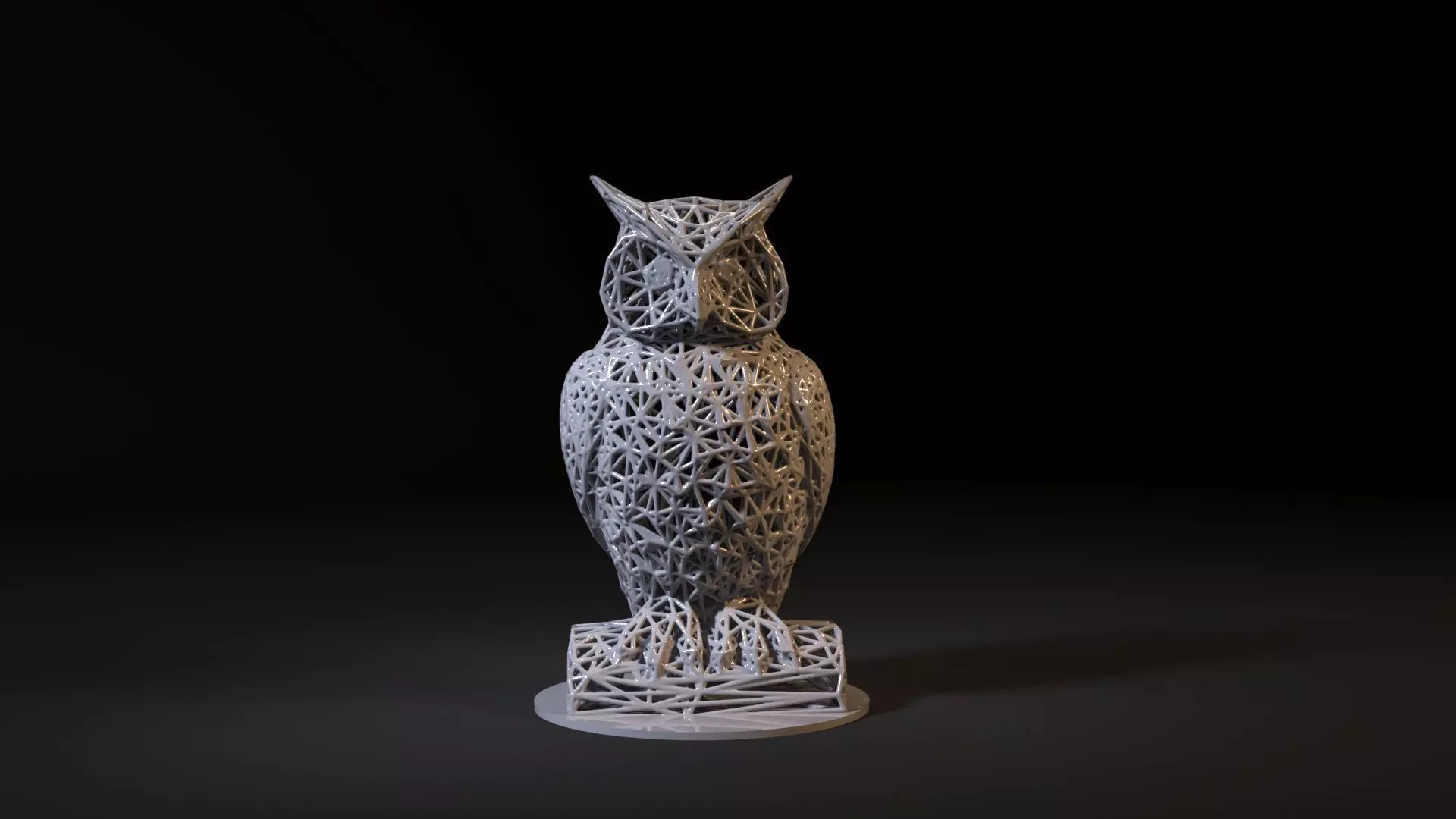 Owl decor 3D print model