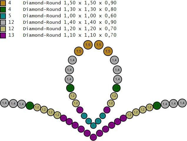 Chaumet ring with pearl 3D print model_9