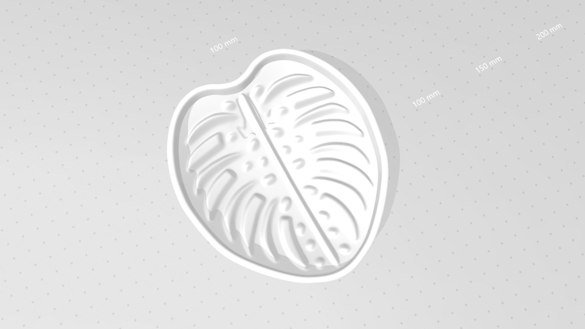 Adams Riby Leaf - Molding Arrangement EVA Foam Craft 3D print model_18