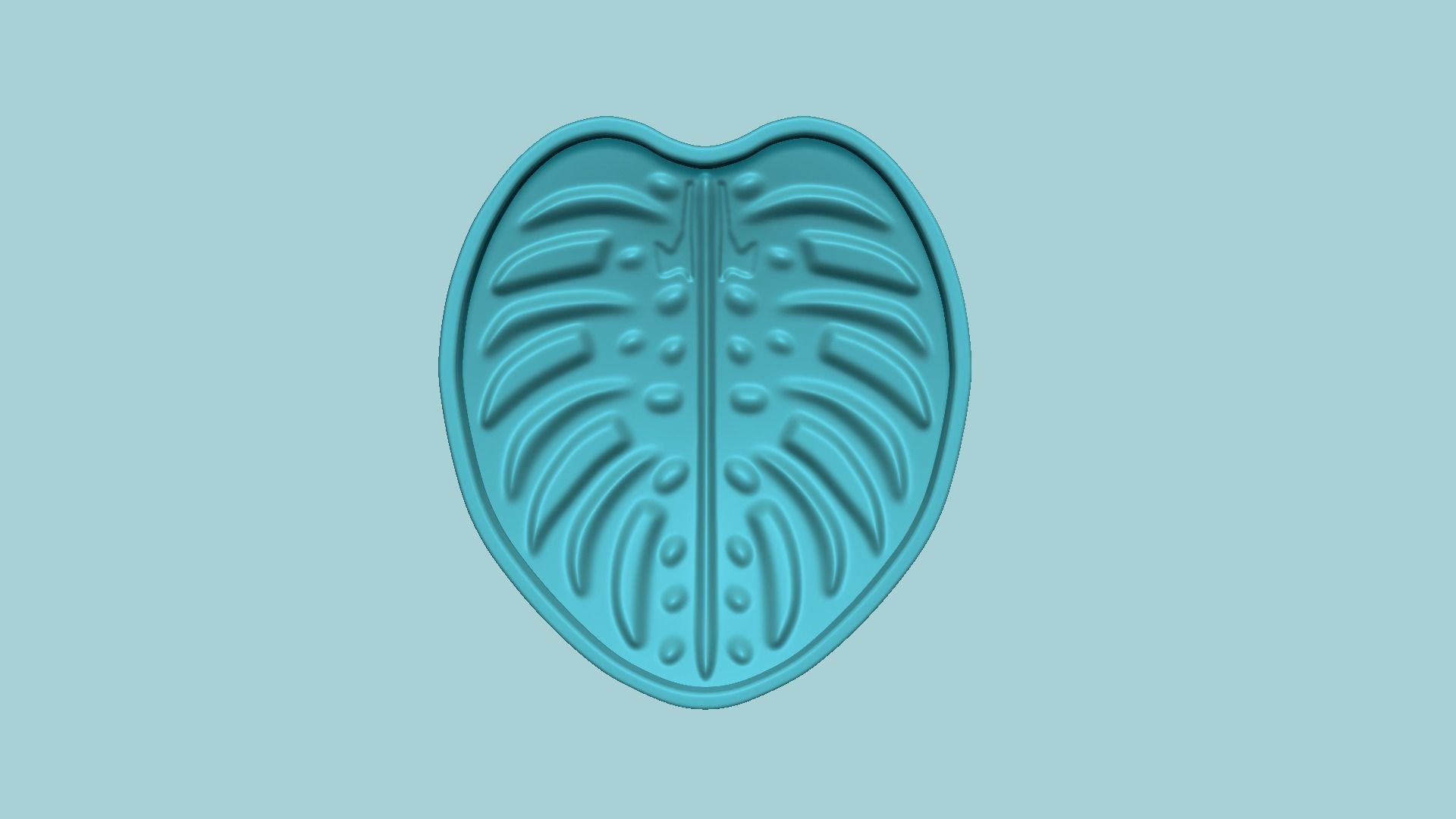 Adams Riby Leaf - Molding Arrangement EVA Foam Craft 3D print model_6