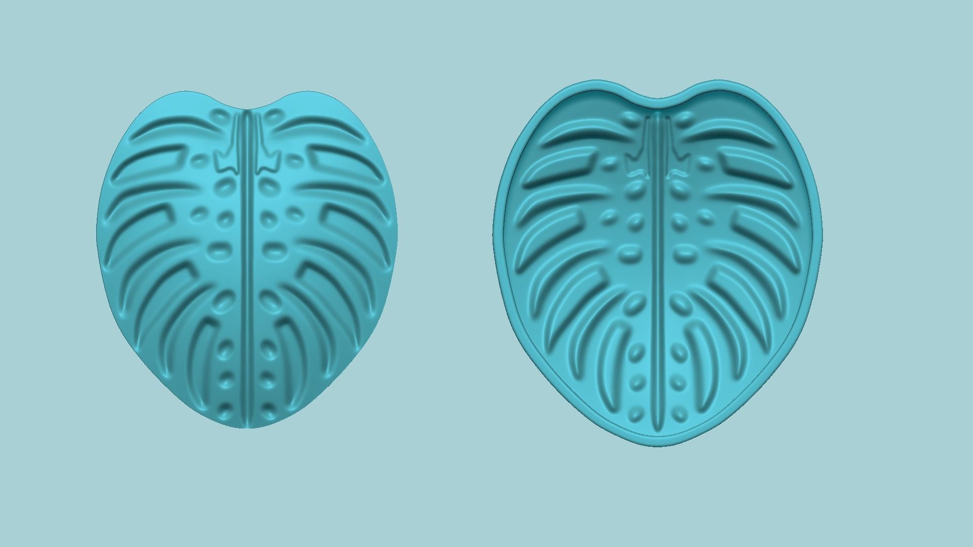 Adams Riby Leaf - Molding Arrangement EVA Foam Craft 3D print model_1