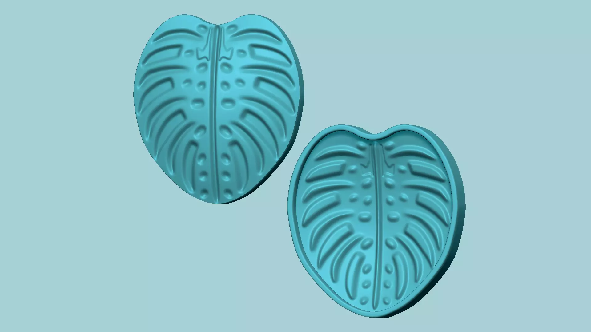 Adams Riby Leaf - Molding Arrangement EVA Foam Craft 3D print model_0