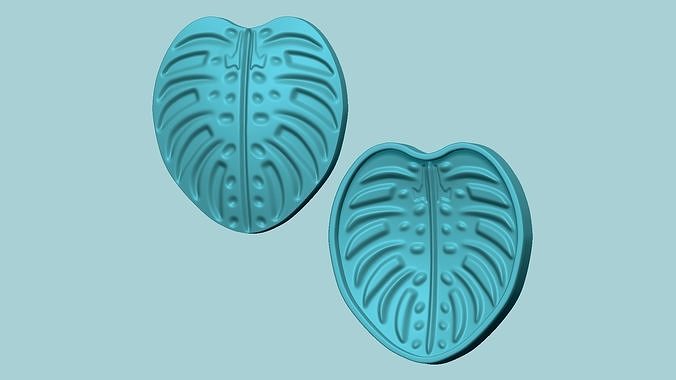 Adams Riby Leaf - Molding Arrangement EVA Foam Craft 3D print model