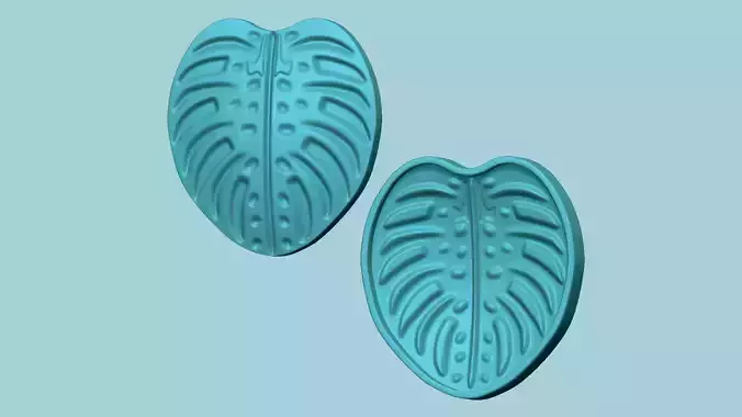 Adams Riby Leaf - Molding Arrangement EVA Foam Craft 3D print model