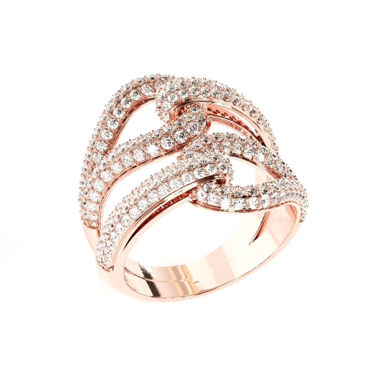 fancy ring 3D print model_6