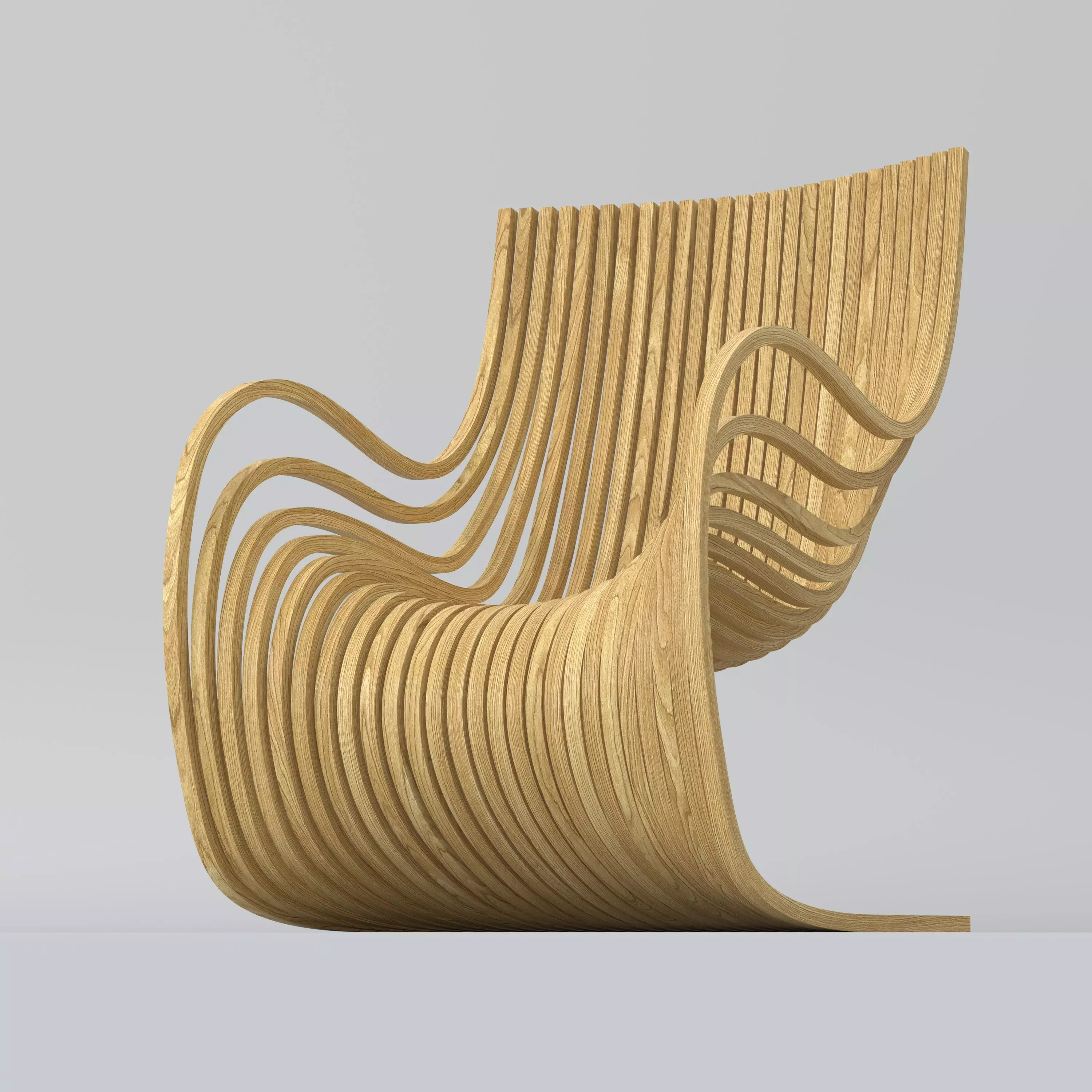 Parametric Chair  3D model_0