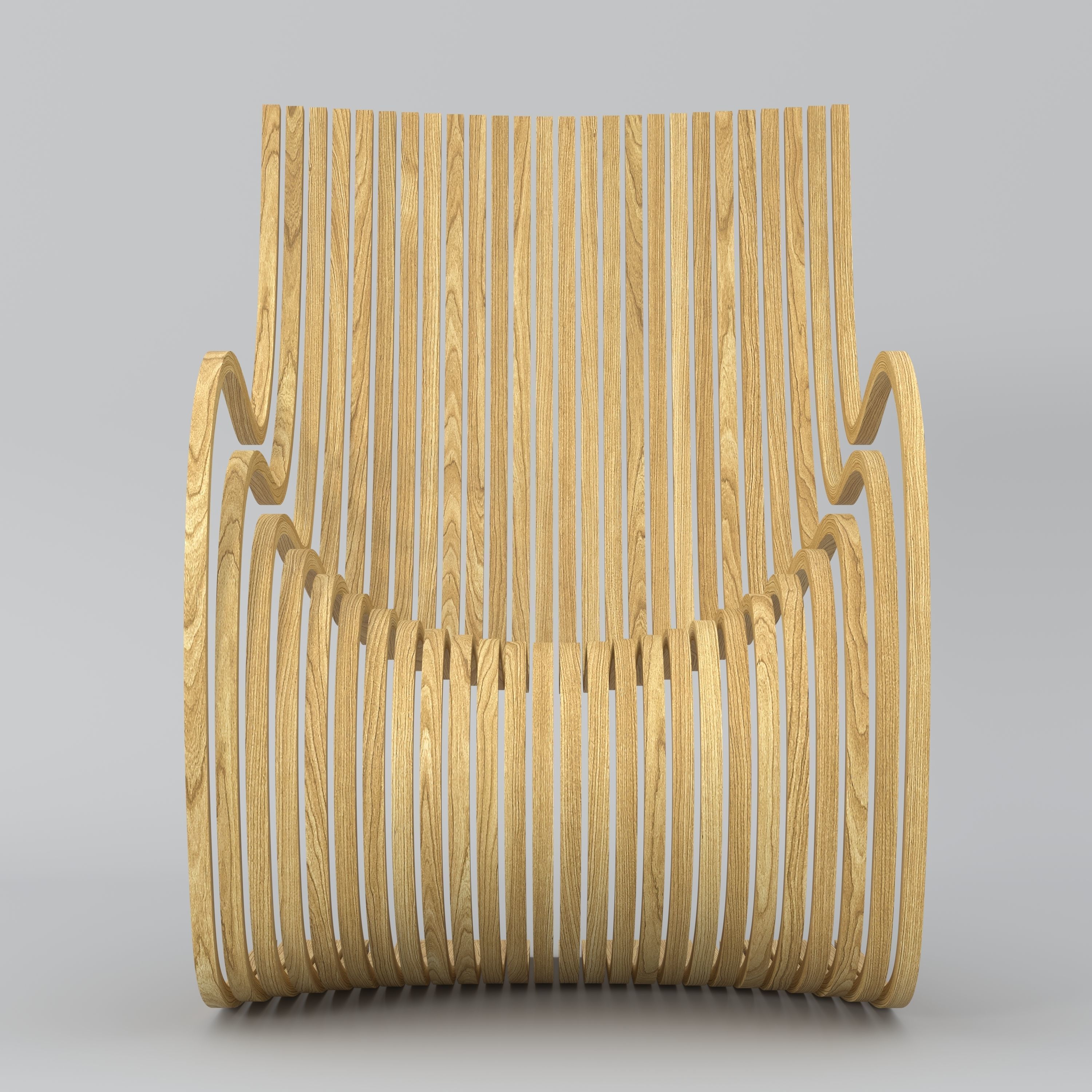 Parametric Chair  3D model_2