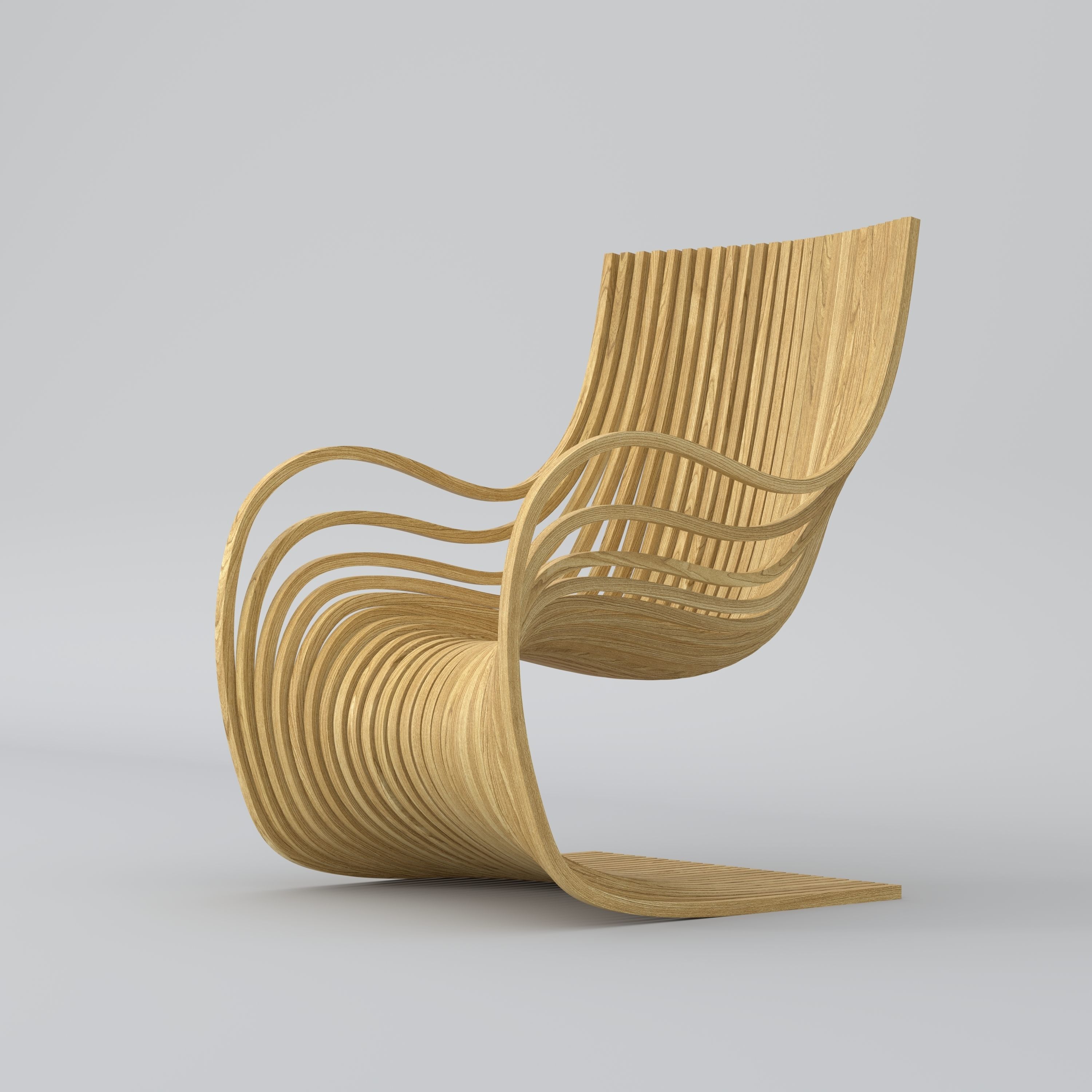 Parametric Chair  3D model_4