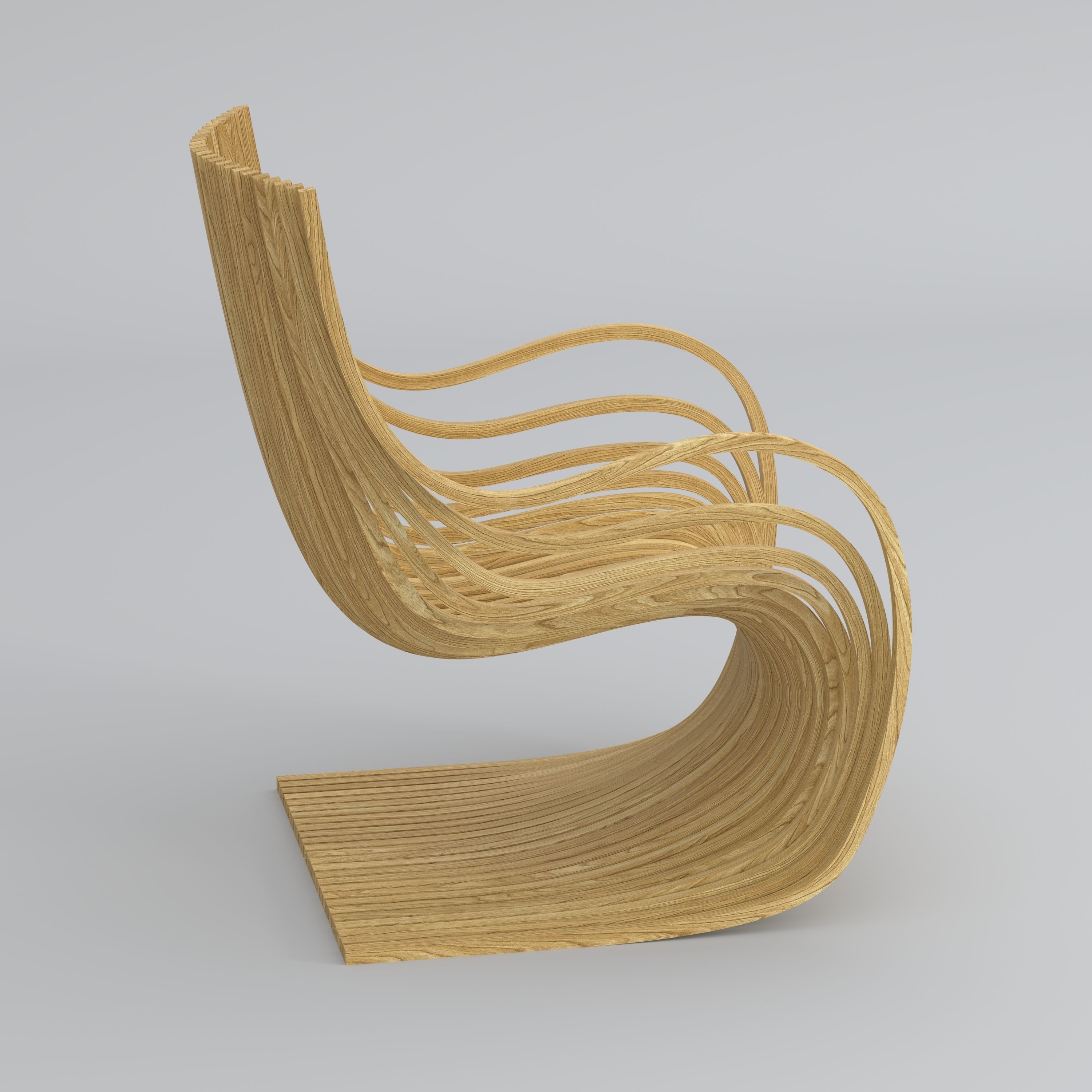Parametric Chair  3D model_1