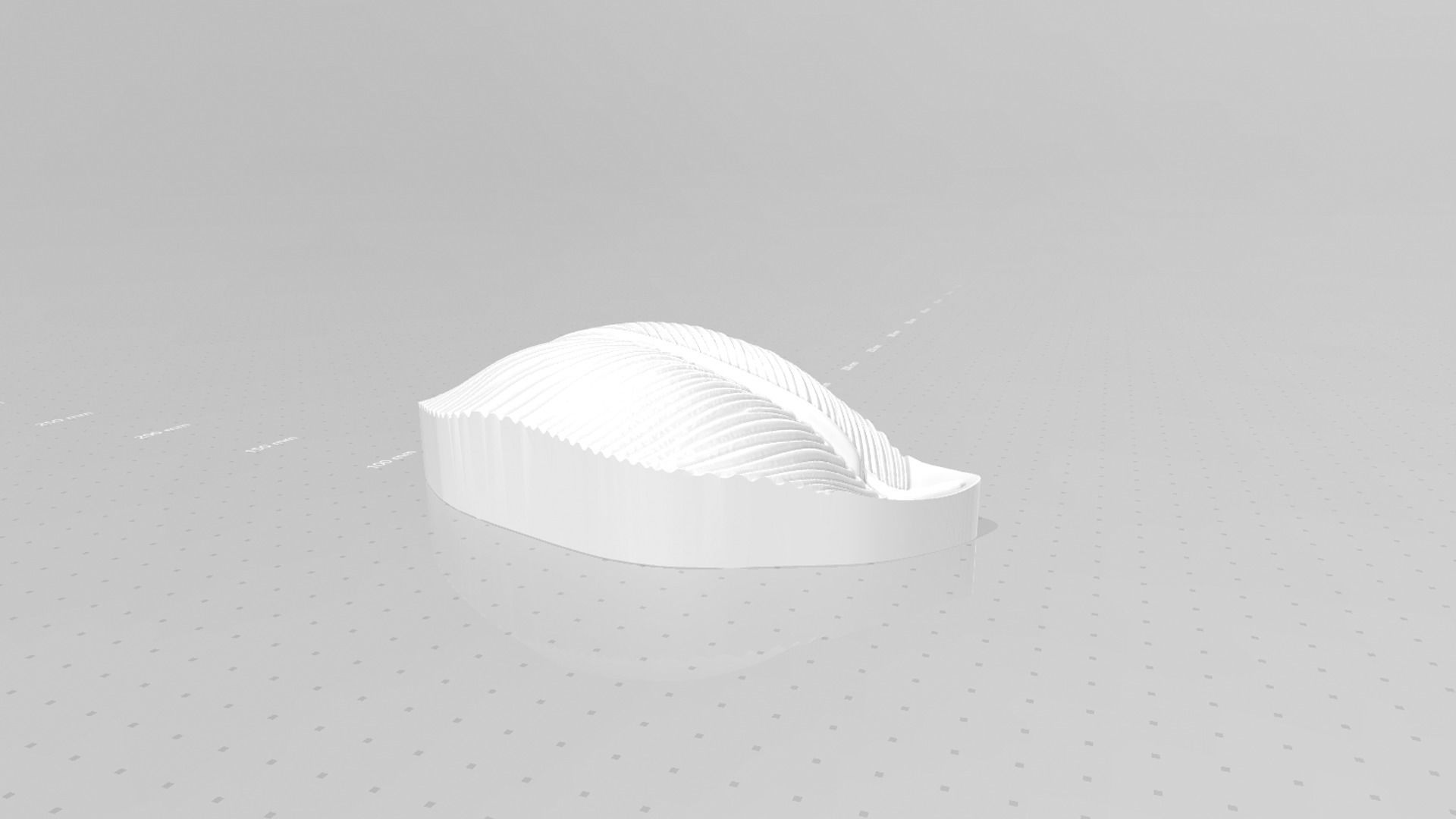 Peace Lily Leaf 2 - Molding Arrangement EVA Foam Craft 3D print model_16