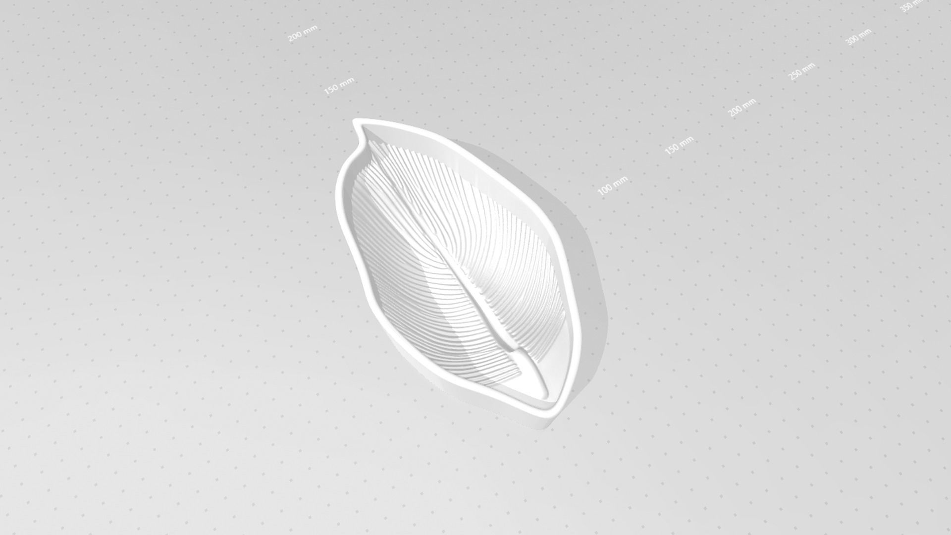 Peace Lily Leaf 2 - Molding Arrangement EVA Foam Craft 3D print model_17