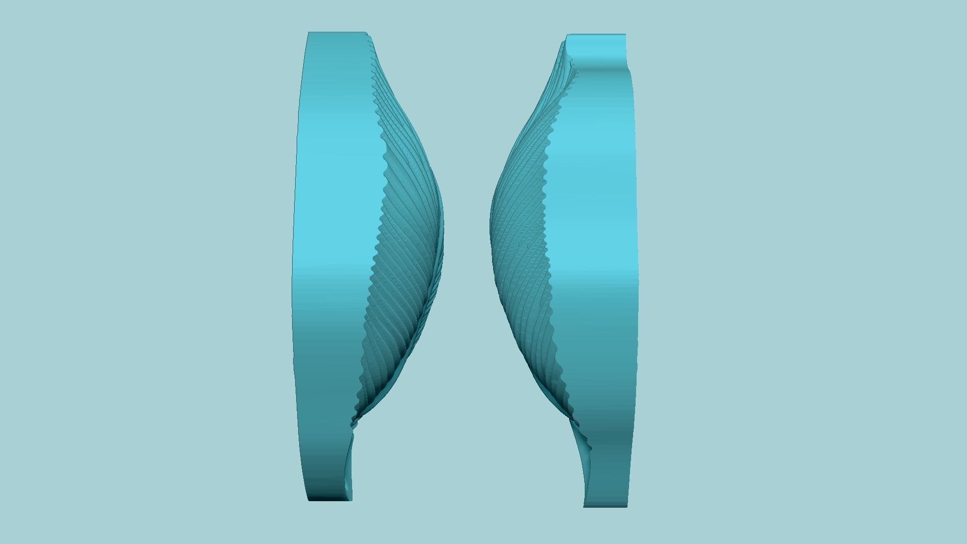 Peace Lily Leaf 2 - Molding Arrangement EVA Foam Craft 3D print model_5