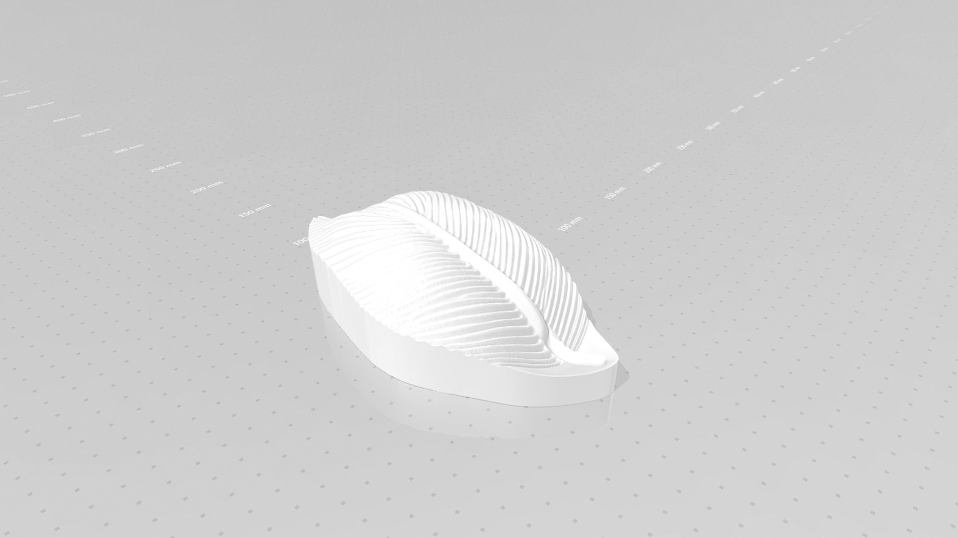 Peace Lily Leaf 2 - Molding Arrangement EVA Foam Craft 3D print model_15