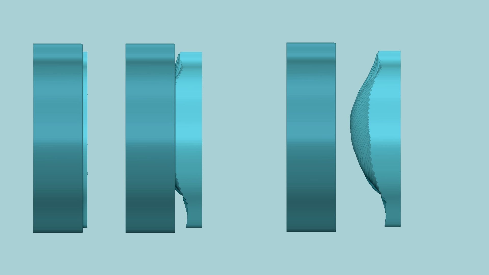 Peace Lily Leaf 2 - Molding Arrangement EVA Foam Craft 3D print model_12