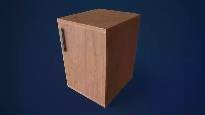 Old simple nightstand