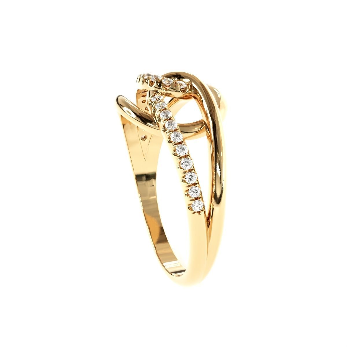 Luxury fancy ring 3D print model_8