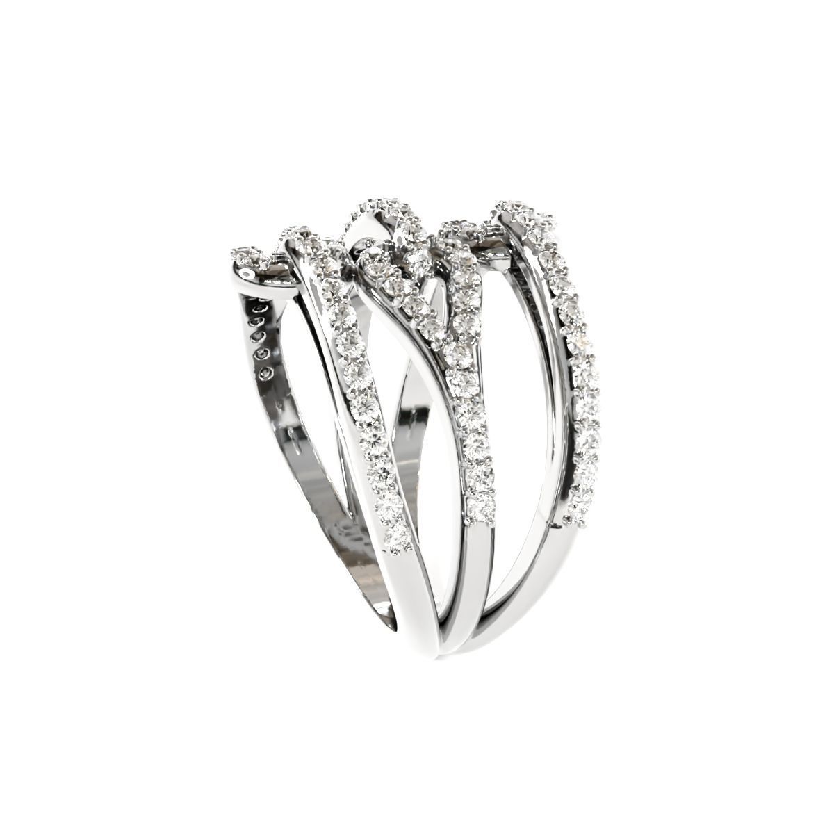 elegant fancy ring 3D print model_8