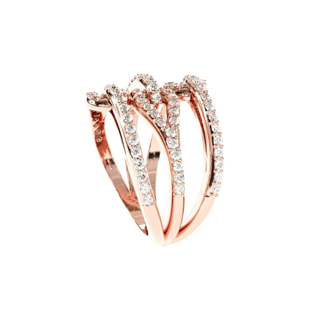 elegant fancy ring 3D print model_5