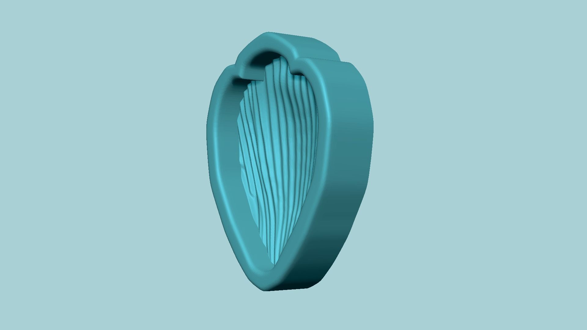 Scratched Daisy Petal - Molding Arrangement EVA Foam Craft 3D print model_9