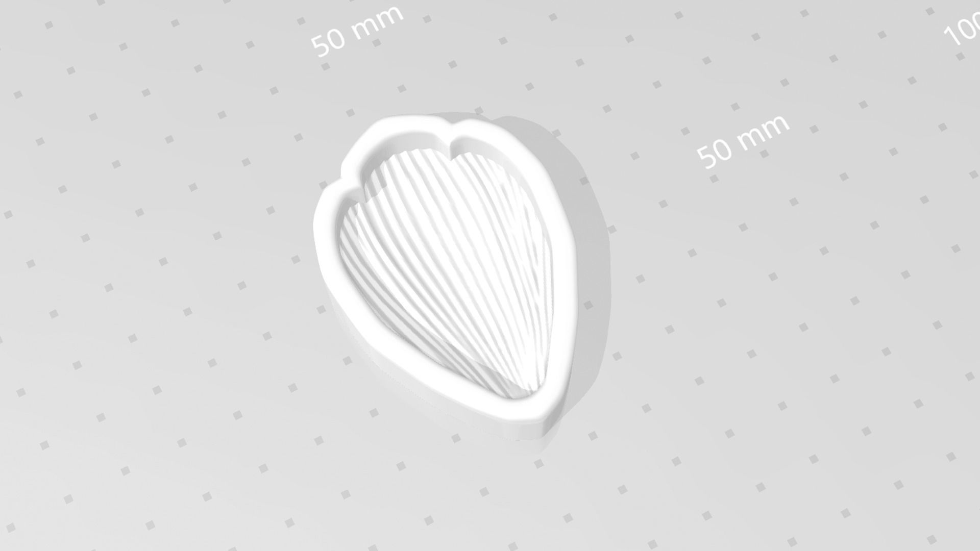 Scratched Daisy Petal - Molding Arrangement EVA Foam Craft 3D print model_17