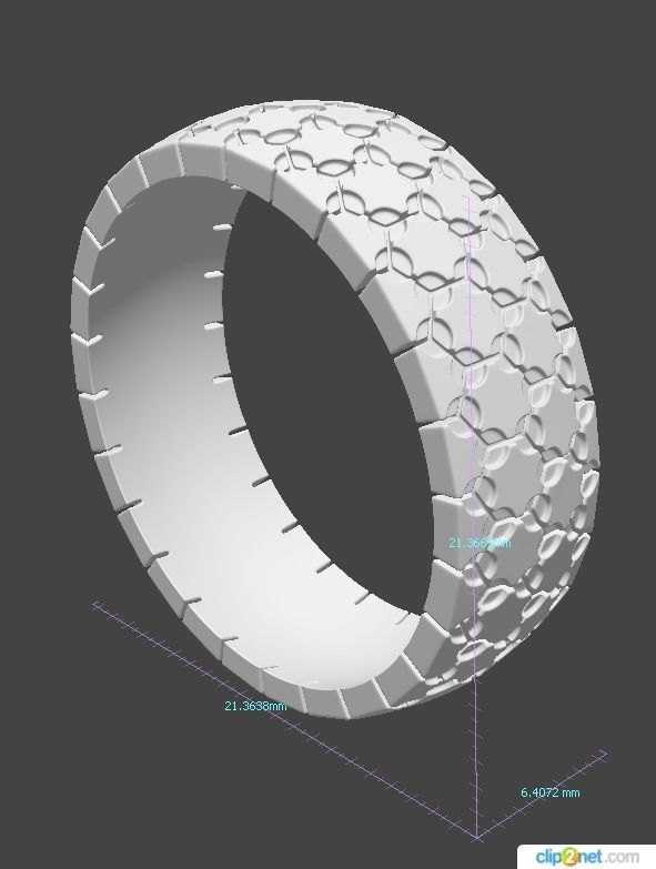 Ring man 3D print model_4