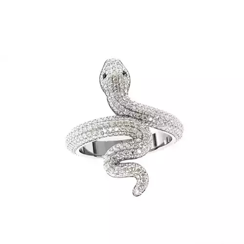 Diamond Snake ring-1 