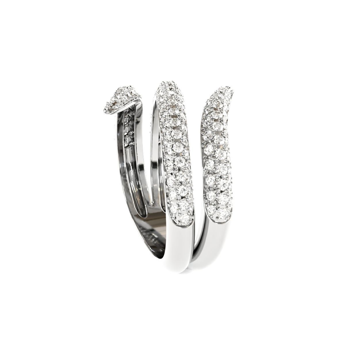 Fancy ring 3D print model_8