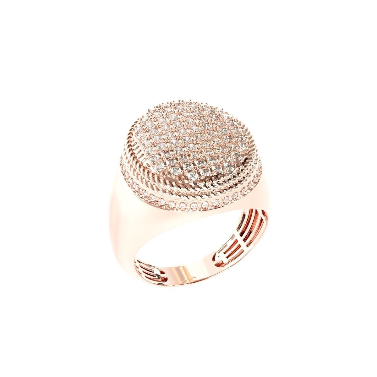 Fancy mens ring 3D print model_6