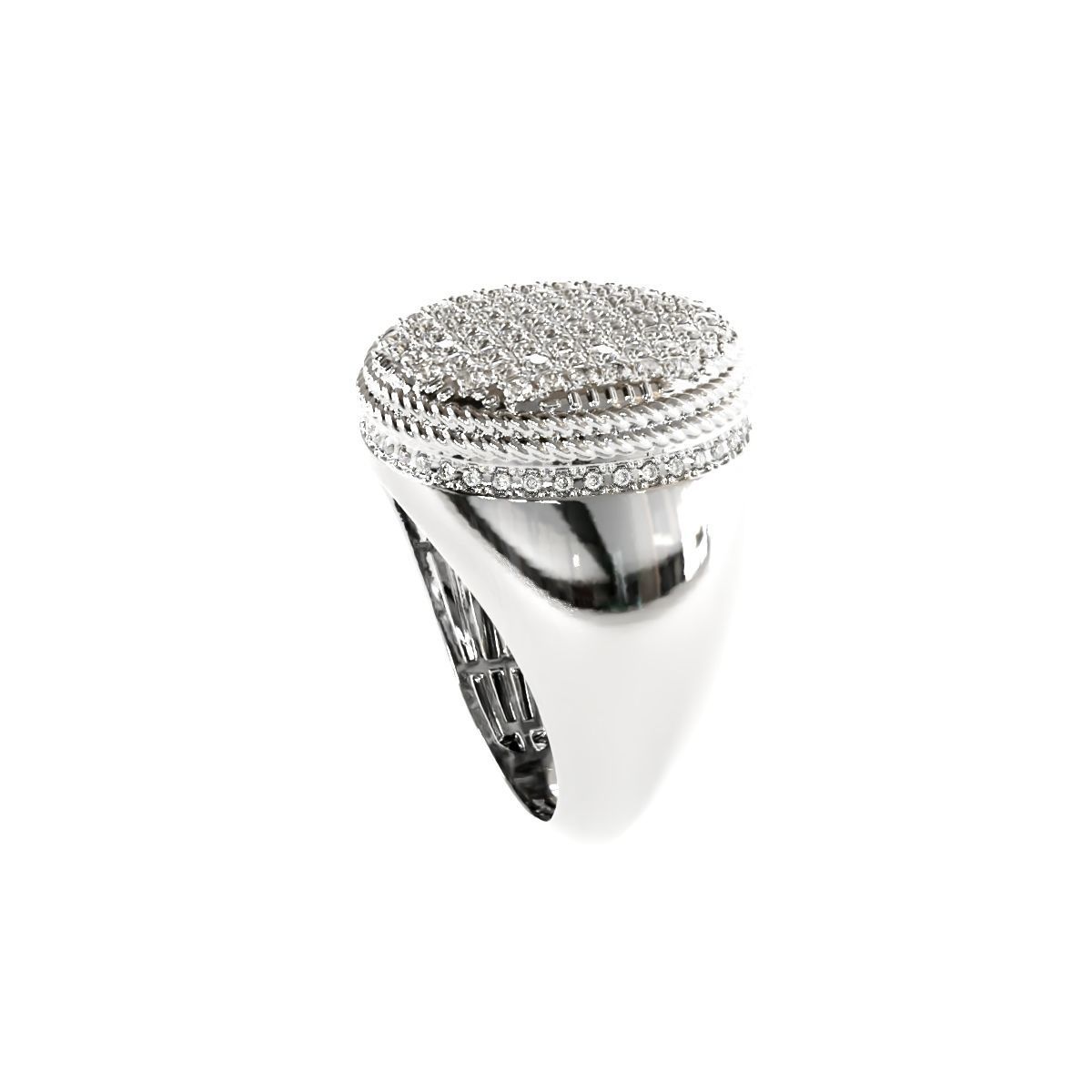 Fancy mens ring 3D print model_1