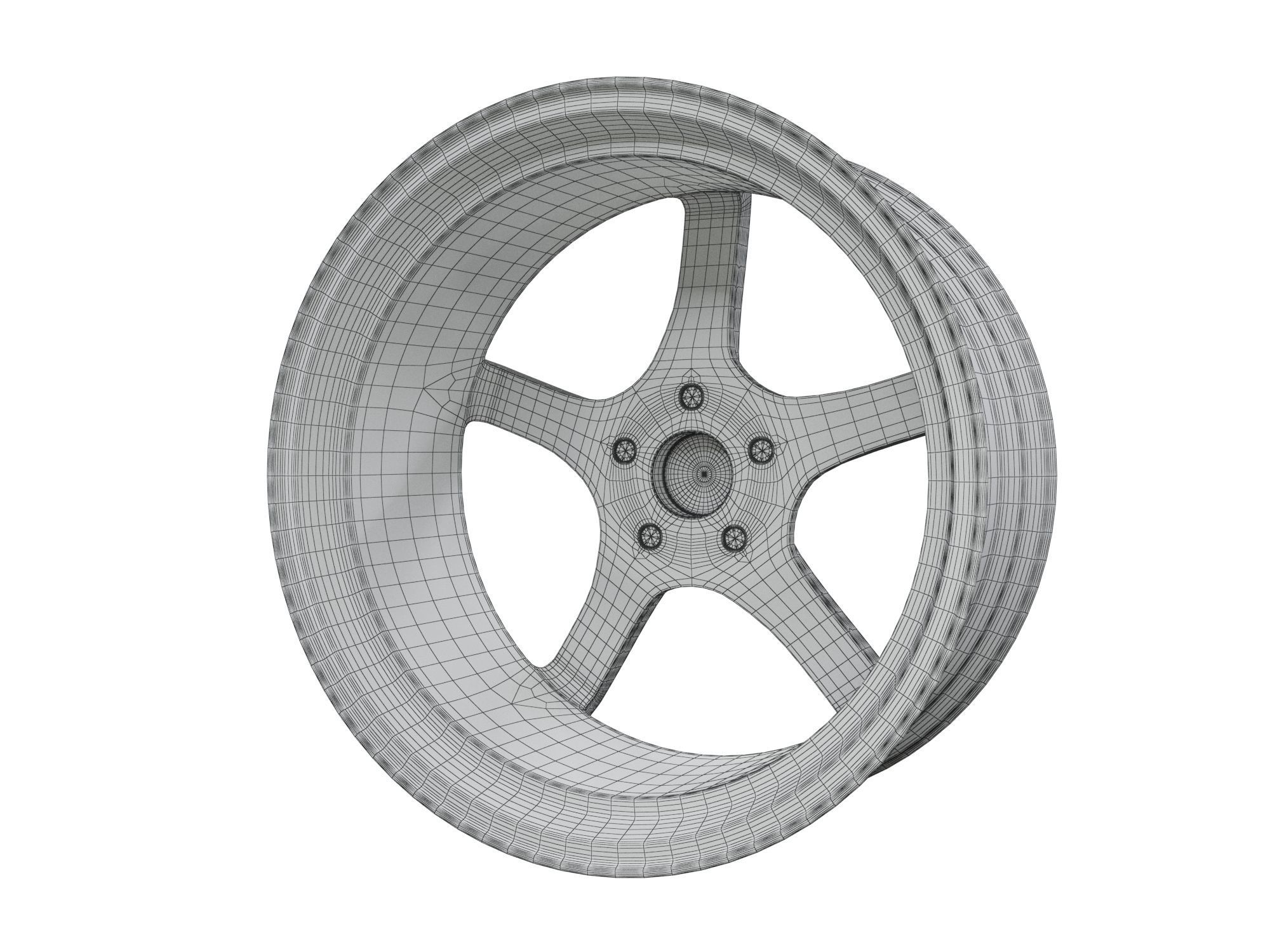 Enkei KOJIN Low-poly 3D model_7