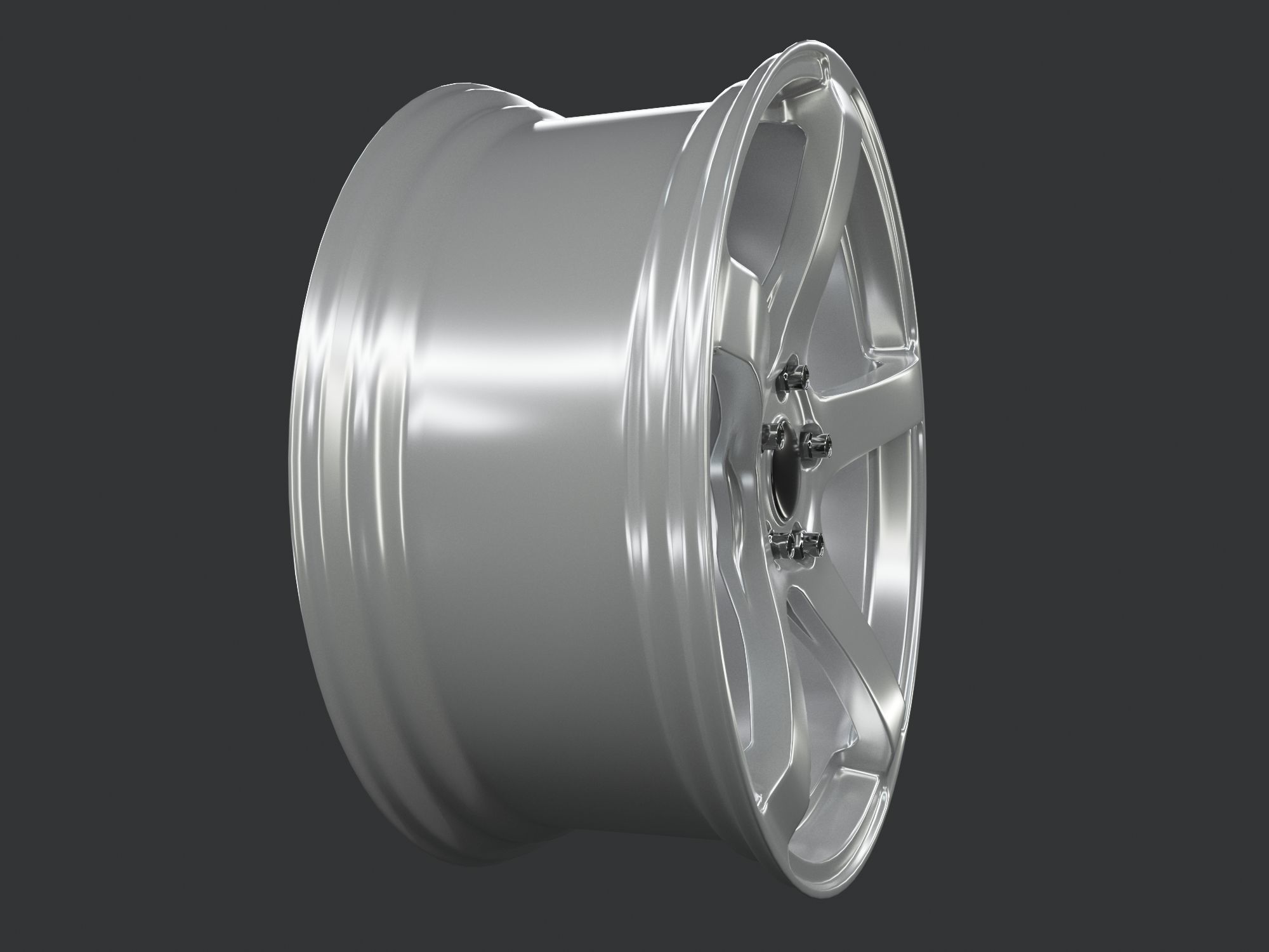 Enkei KOJIN Low-poly 3D model_9