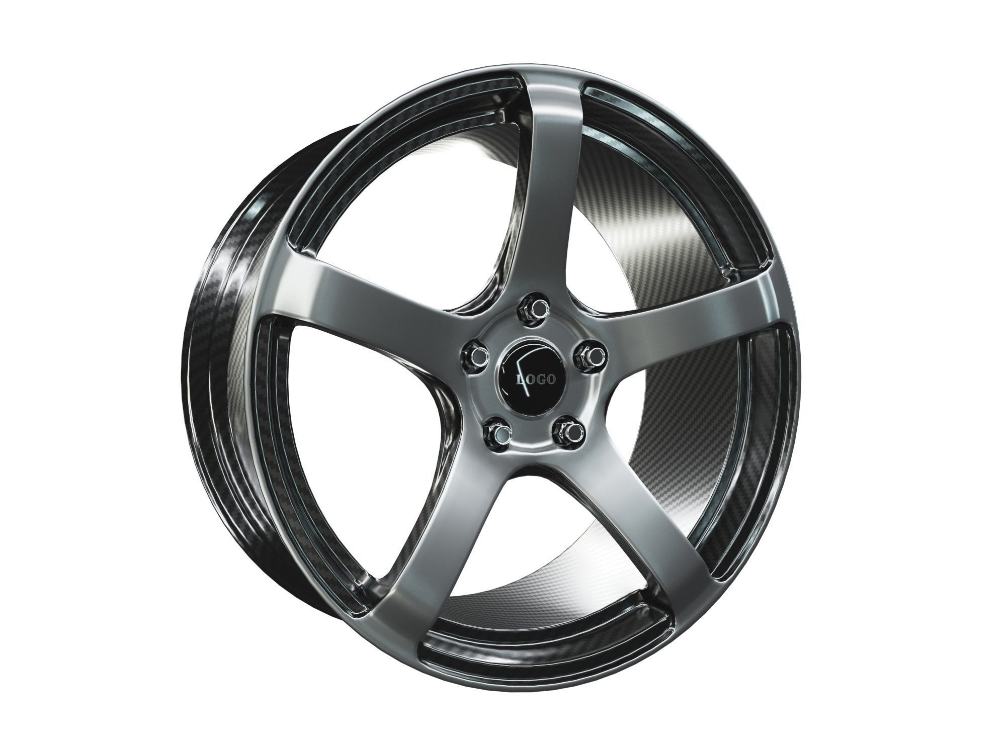 Enkei KOJIN Low-poly 3D model_0