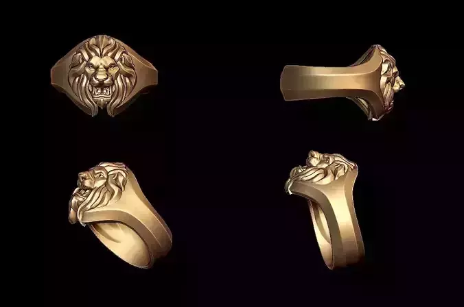 lion ring