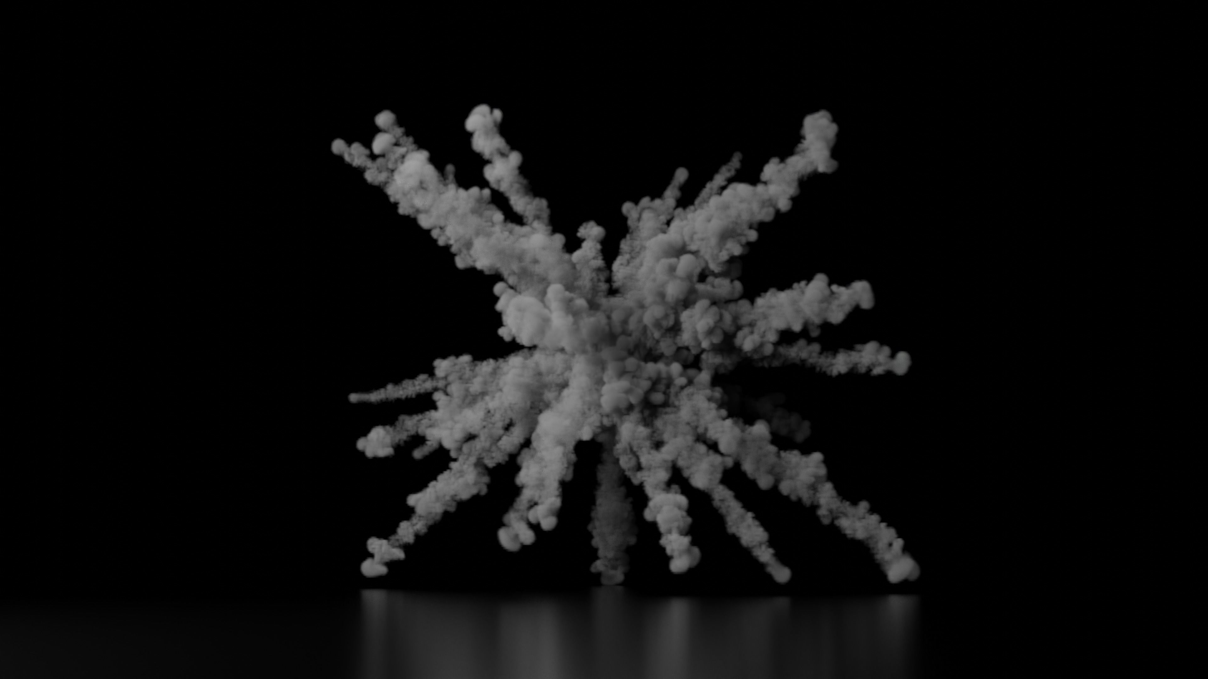 Color-Explosion explosion 3D model_8