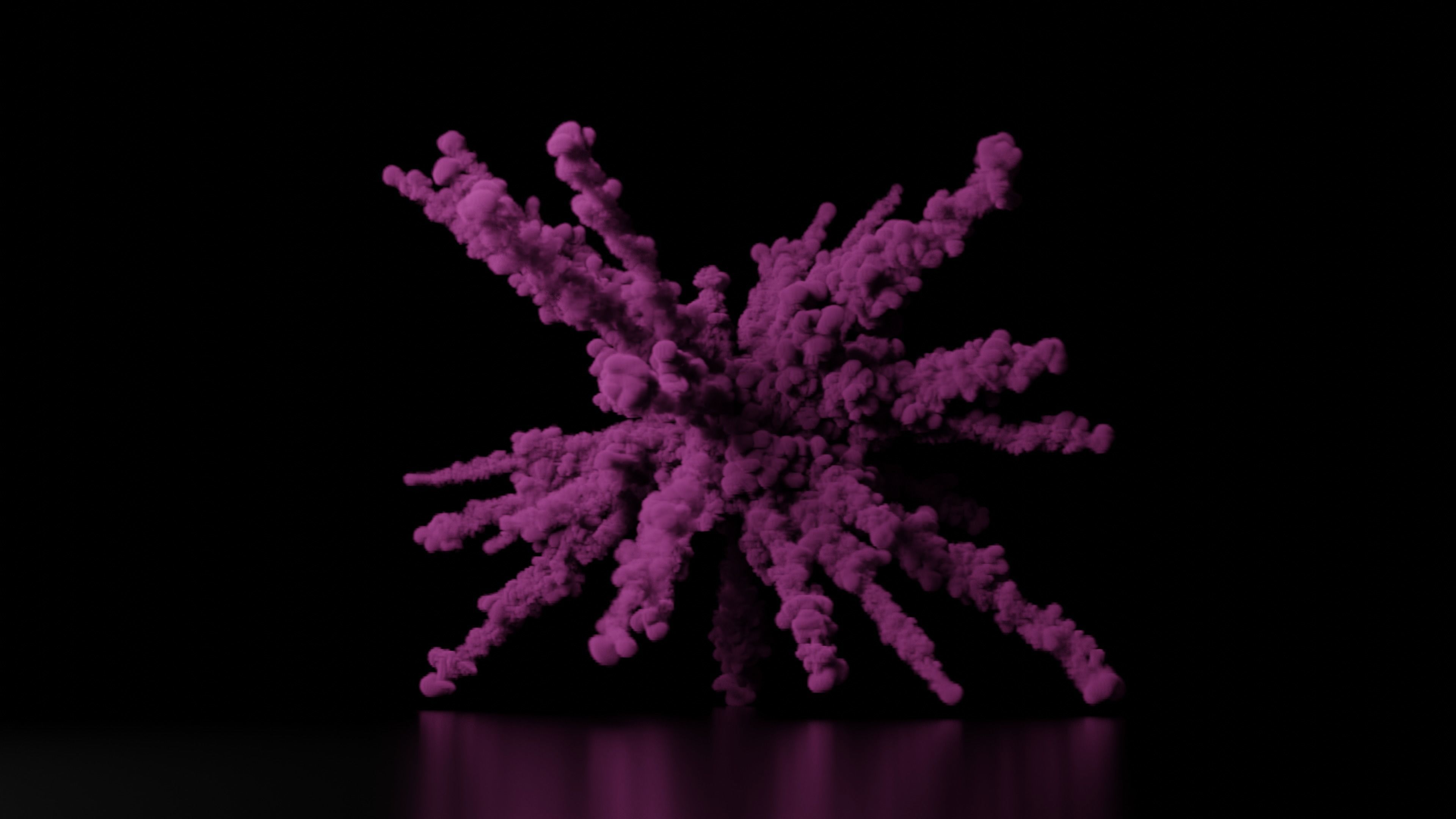 Color-Explosion explosion 3D model_5