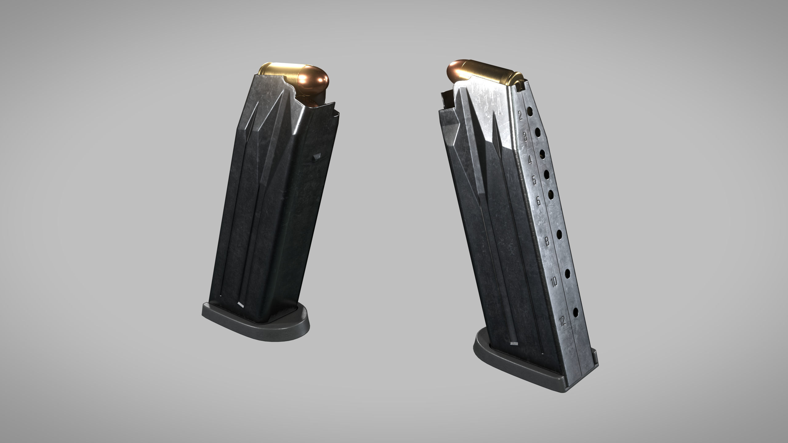 Heckler Koch MK23 Phase 1 OHWS Low-poly 3D model_16