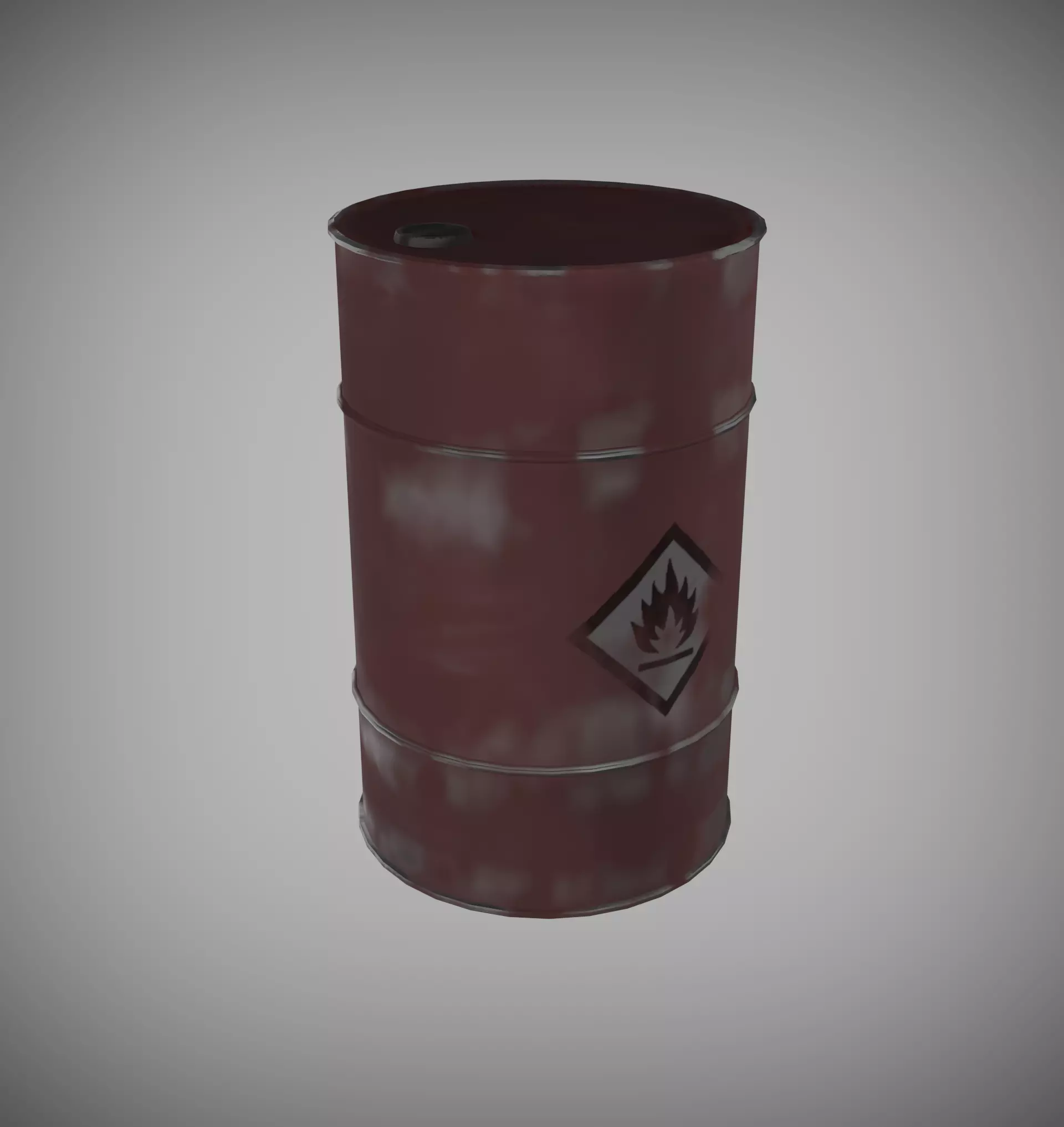 barrel Free low-poly 3D model