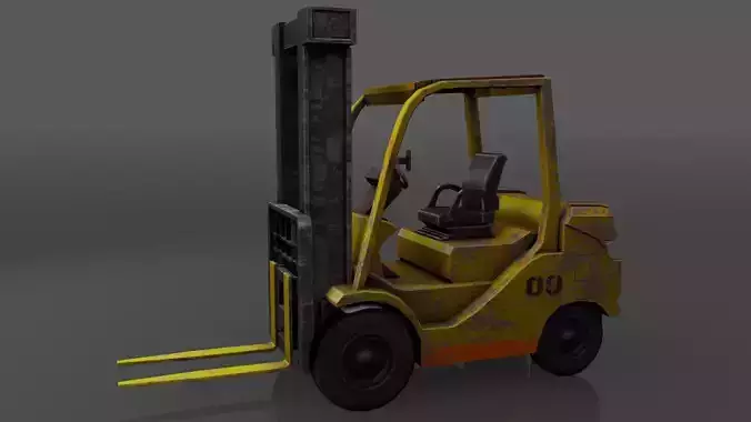 Forklift Rusty