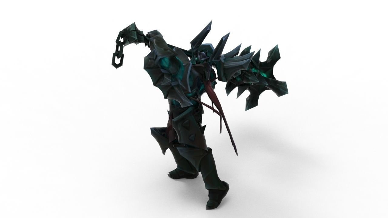 Mordekaiser - League of legends 3D print model_4