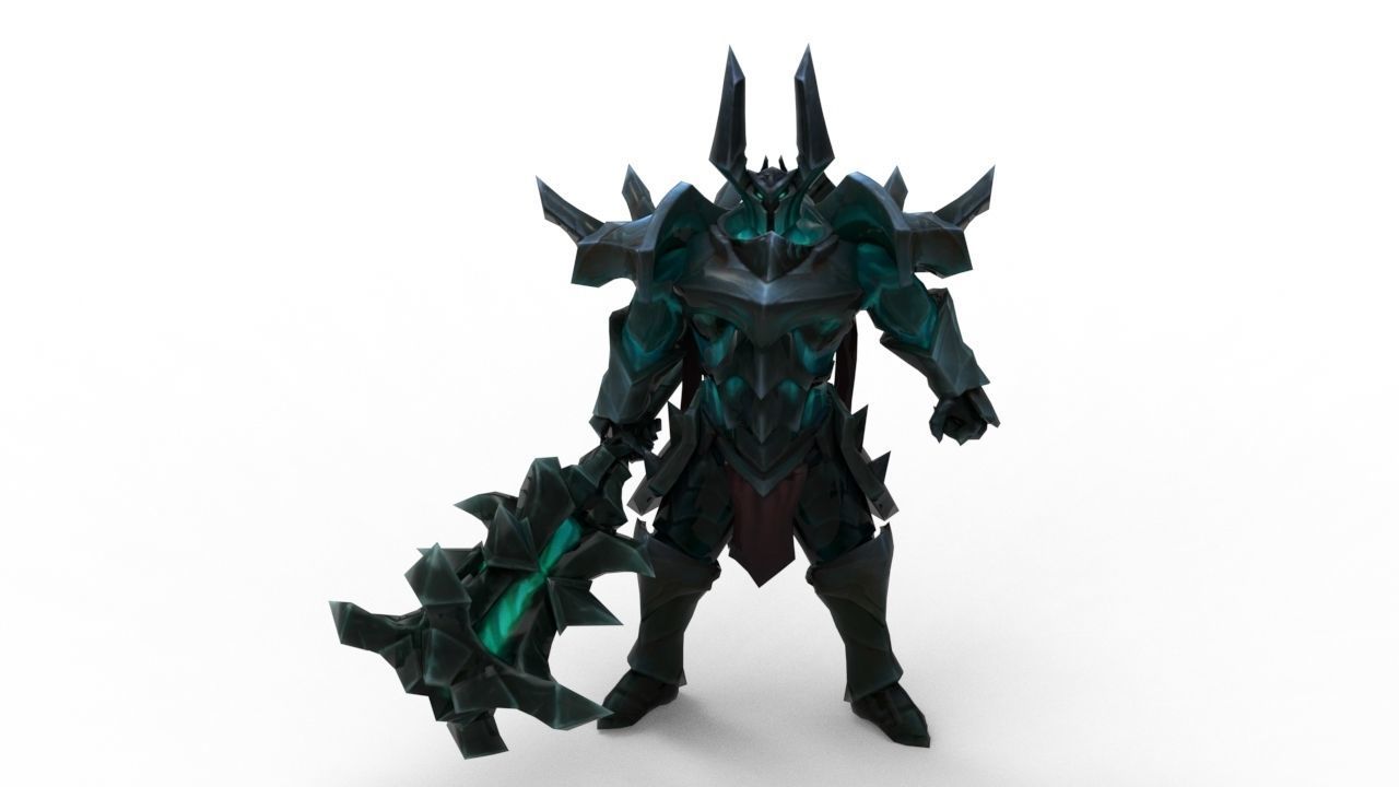Mordekaiser - League of legends 3D print model_3