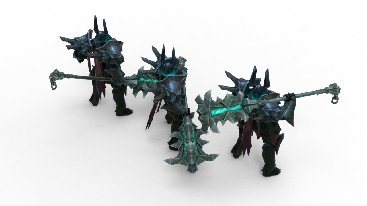 Mordekaiser - League of legends 3D print model_10
