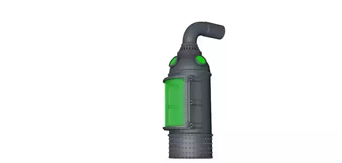 steampunk capsule Free 3D model