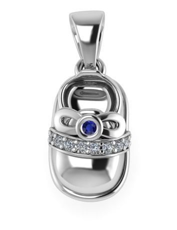 Shoes Pendant  3D print model_1