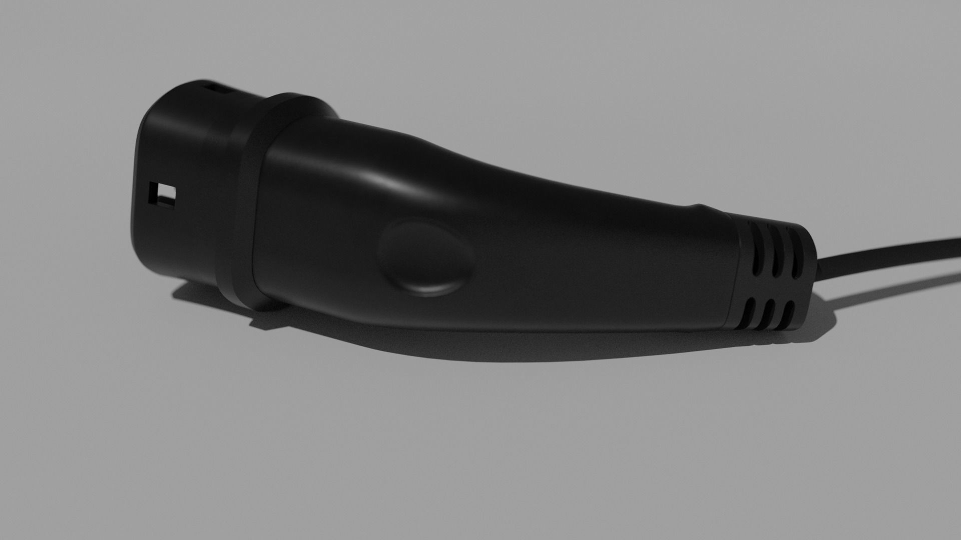Electric Car Charger 3D model_1