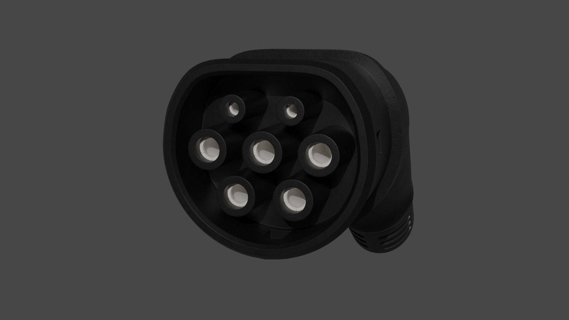 Electric Car Charger 3D model_15