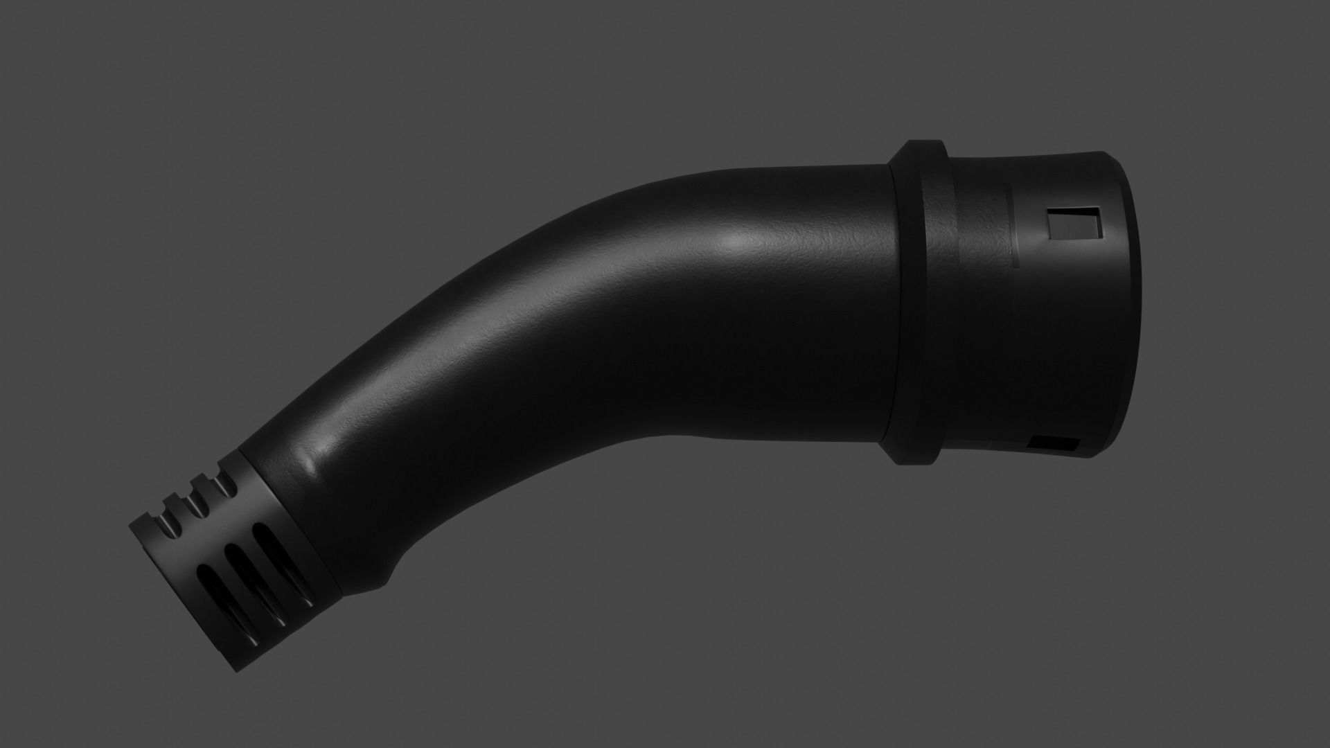 Electric Car Charger 3D model_12