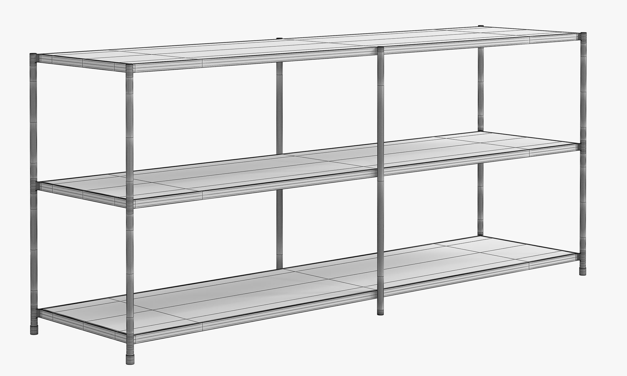 Joybird Reign Console 3D model_9