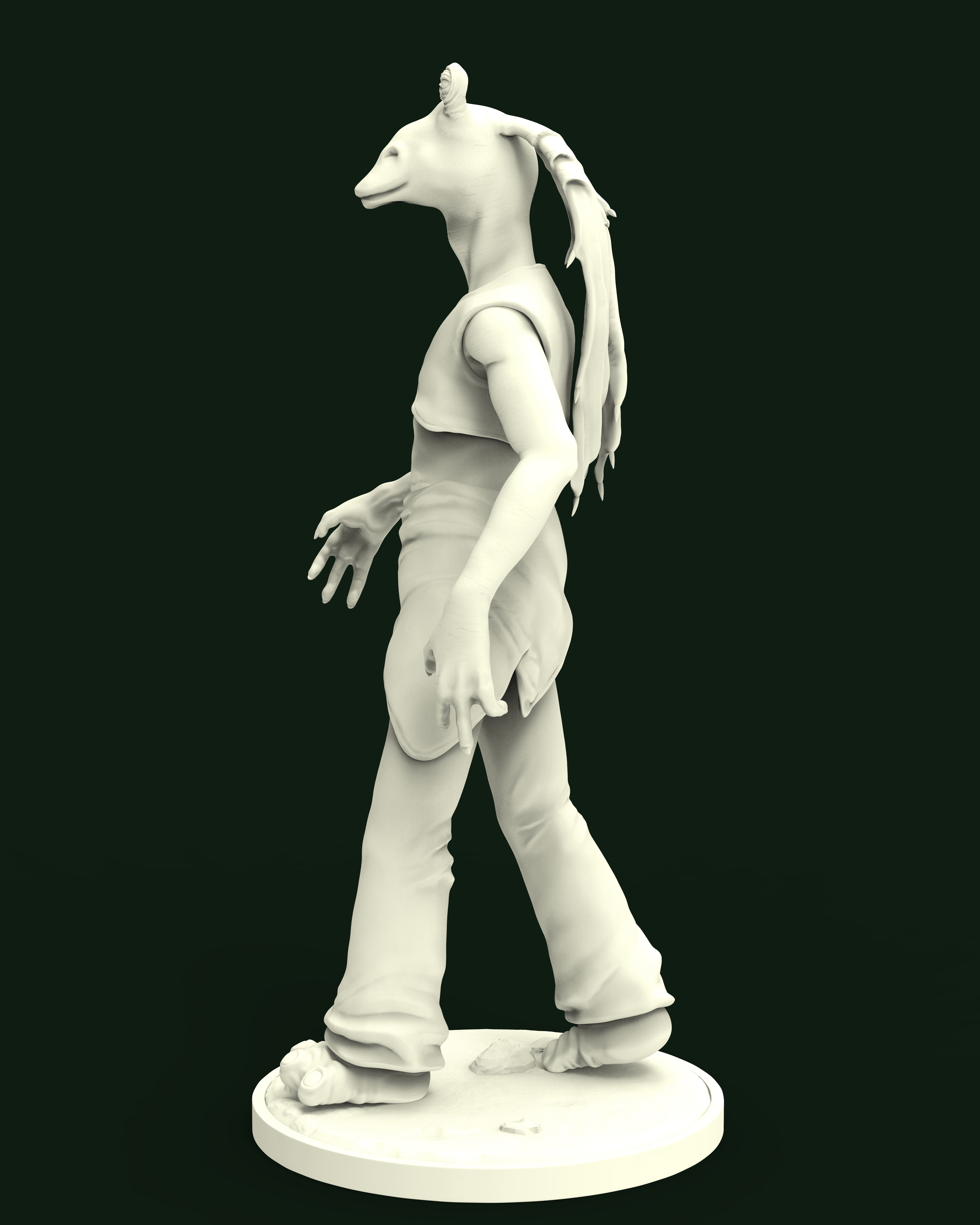 JAJAR BINKS STAR WARS 3D print model_4