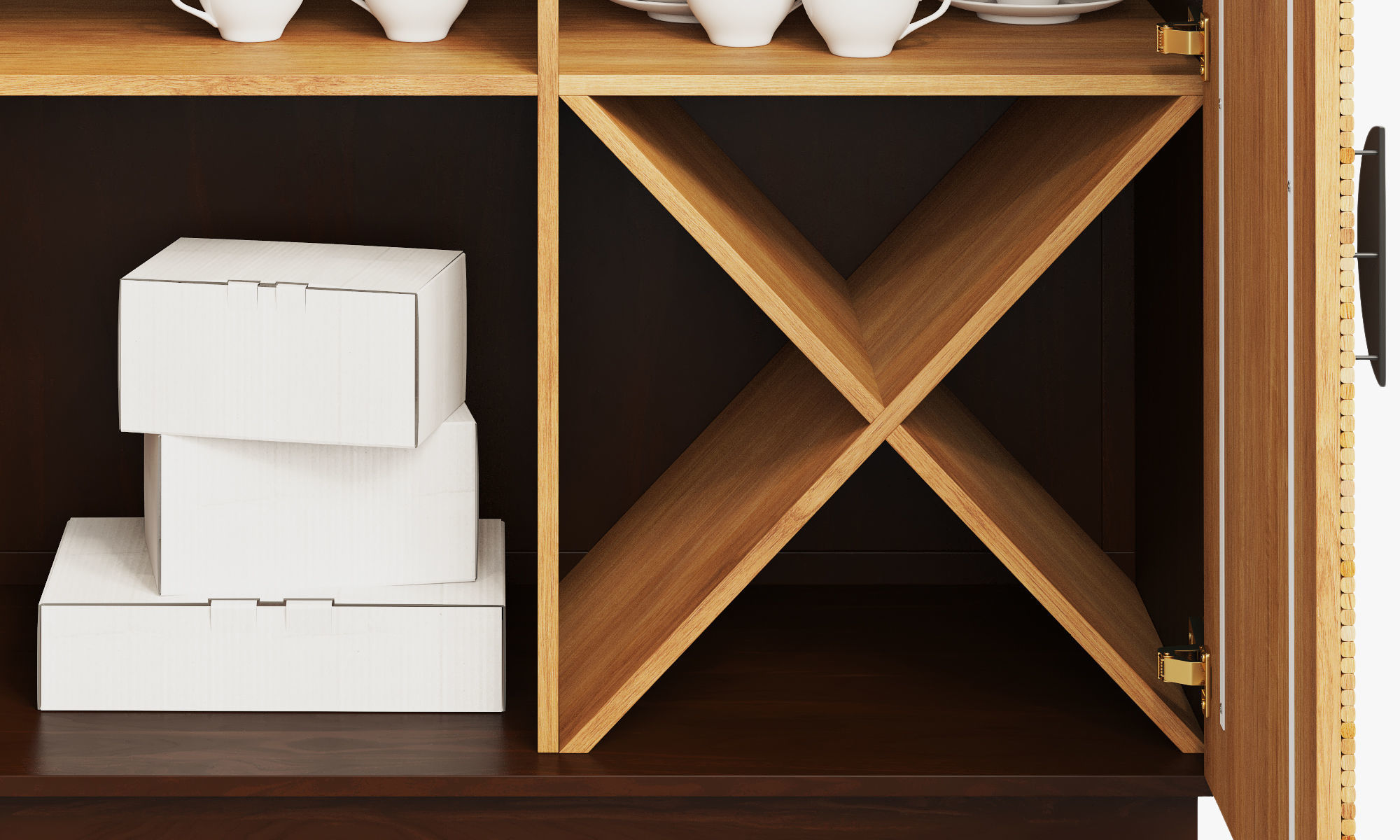 Joybird Rosetta Bar Cabinet 3D model_4