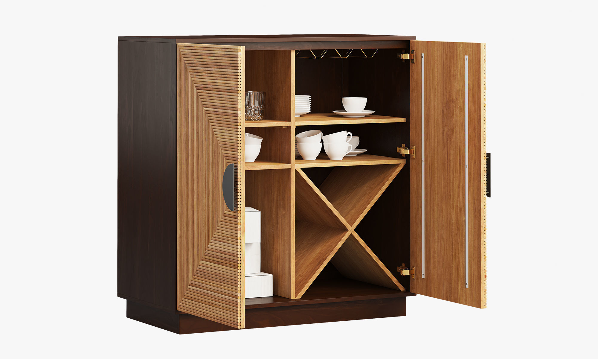 Joybird Rosetta Bar Cabinet 3D model_5